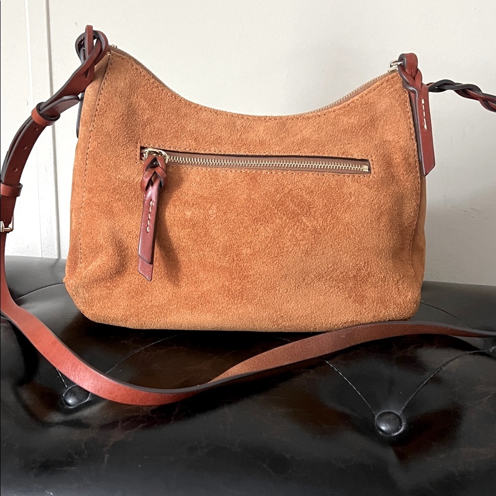 Dooney & Bourke “Tracy” Suede Shoulder/Crossbody Bag NWOT - Picture 5 of 16